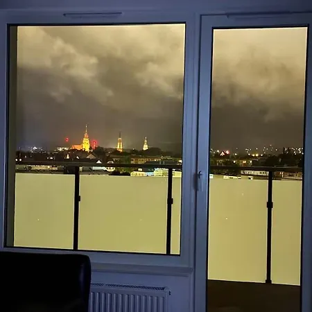 Skyline In Center Of *
